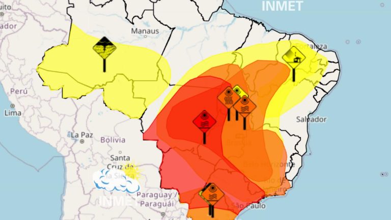 Inmet emitiu primeiro alerta vermelho para onda de calor