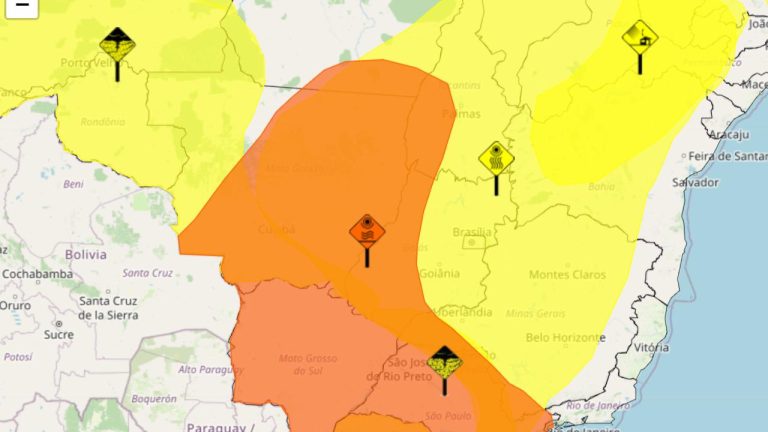 Inmet emitiu primeiro alerta para onda de calor que começa a atuar no Brasil