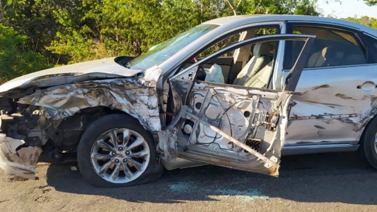 Motorista embriagado foi detido após acidente na BR-116, em Vitória da Conquista