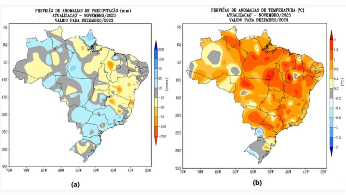 previsões dezembro Bahia