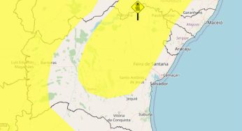 Inmet emite alerta de chuvas para 16 municípios do Oeste da Bahia