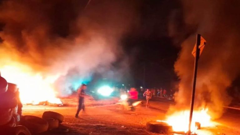 Incêndio acampamento Pará
