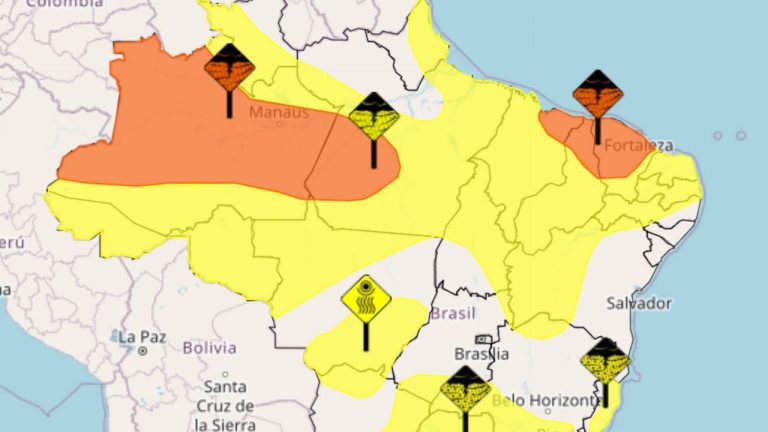 alertas de chuva bahia norte e nordeste
