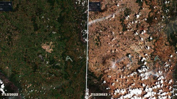 imagens de satélite seca guanambi