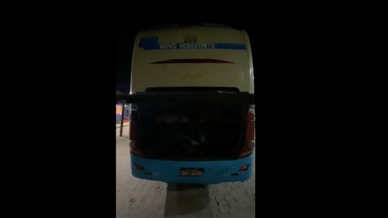 onibus novo horizonte quebrado