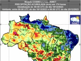 previsao inmet 18 a 25 de dezembro de 2023