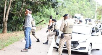 Dez pessoas foram presas e nove armas apreendidas em ação contra grupo criminoso em Brumado