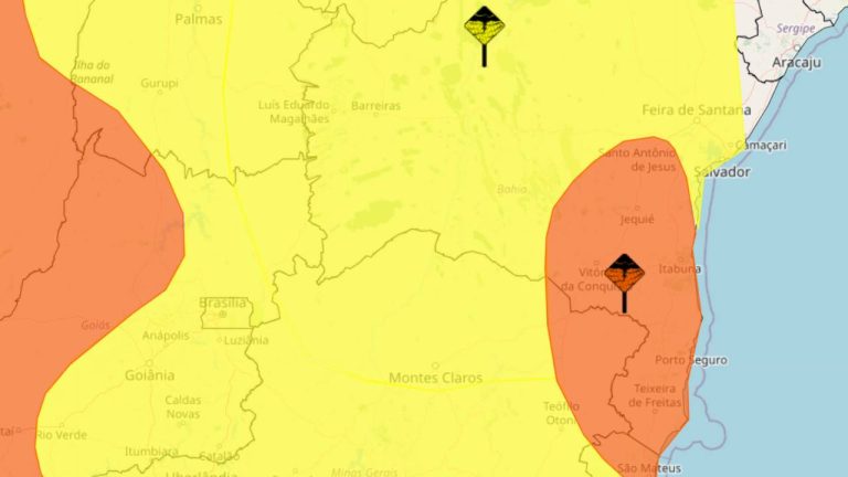 alerta de chuvas bahia 22 de janeiro