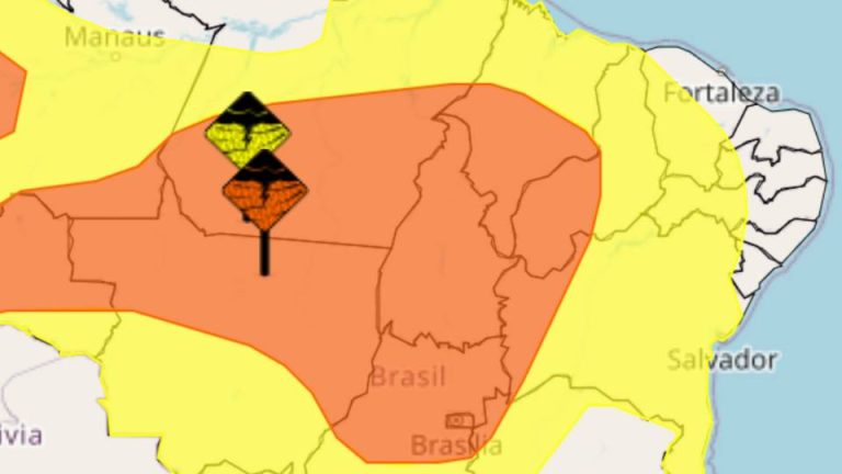 Alerta Inmet bahia sexta carnaval
