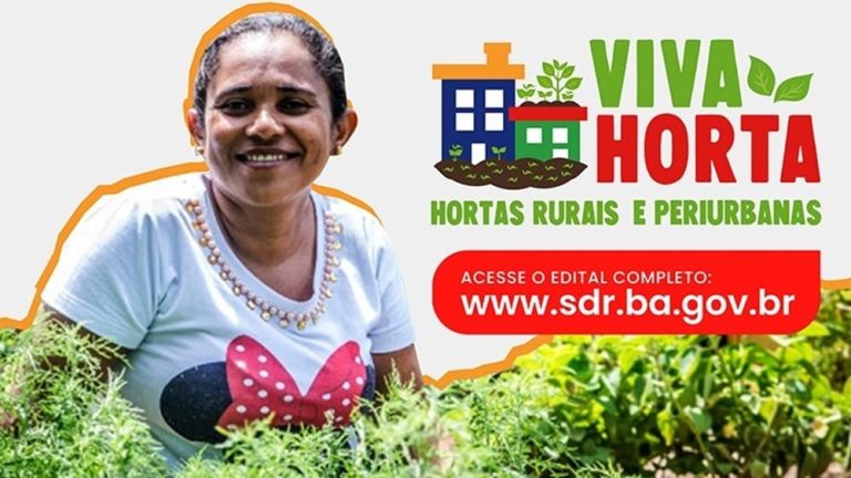 Inscrições para o edital Viva Horta encerram nesta sexta
