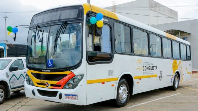 Ônibus que atendem zona rural ganharam nova identidade visual em Vitória da Conquista