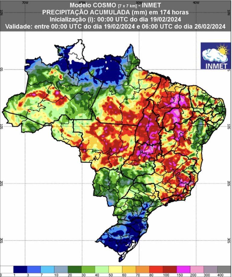 previsao 19 a 26 de fevereiro