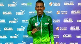 Atleta de Guanambi conquistou medalha de prata em competição nacional de atletismo