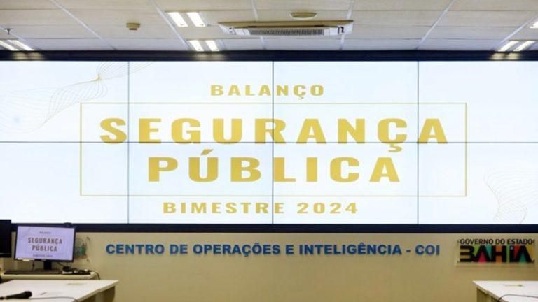 Mortes violentas tiveram redução de 14,3% na Bahia, no primeiro bimestre de 2024
