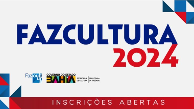 Programa Fazcultura 2024 abre inscrições