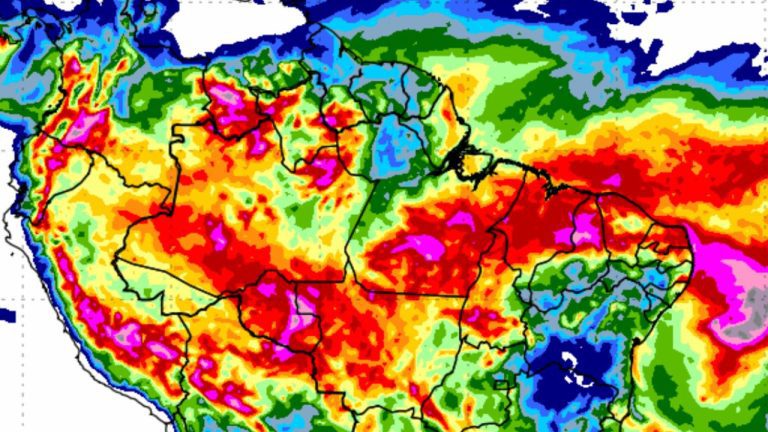 previsão de chuva nordeste semana santa