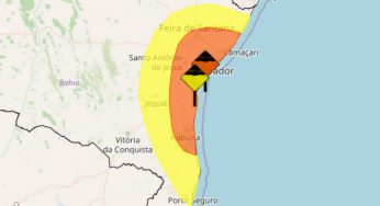 Salvador e cerca de 150 cidades da Bahia têm alertas de chuvas intensas a partir desta segunda