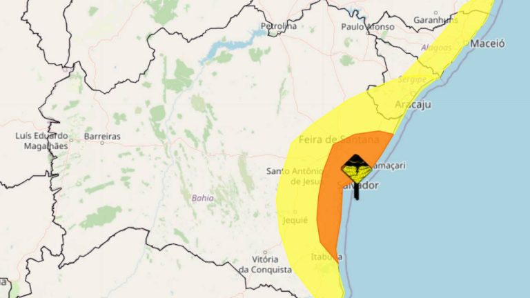 Alertas fim de semana salvador