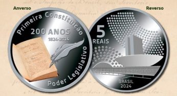 Banco Central lançou moeda comemorativa de R$ 5