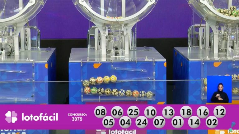 Concurso 3079 da Lotofácil