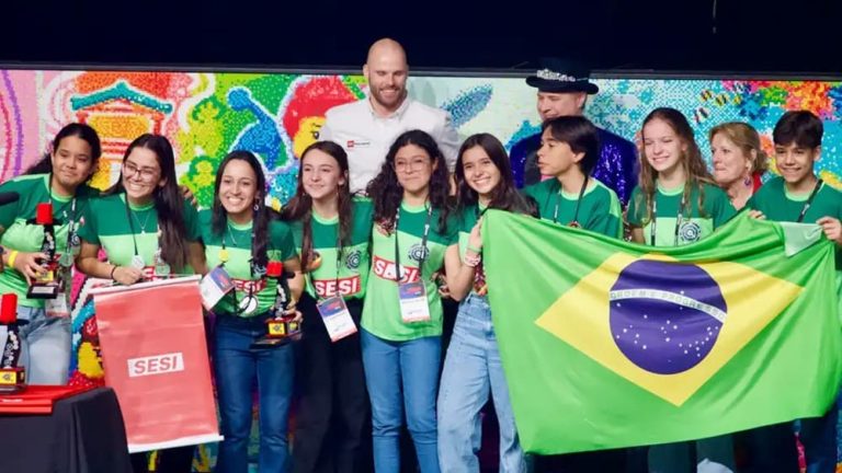 Equipe brasileira venceu campeonato Mundial de Robótica nos Estados Unidos