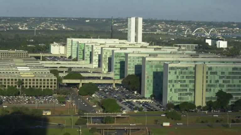Esplanada dos Ministérios em Brasília