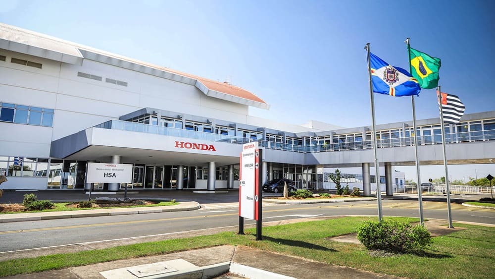 Honda anunciou investimentos de R$ 4,2 milhões no Brasil
