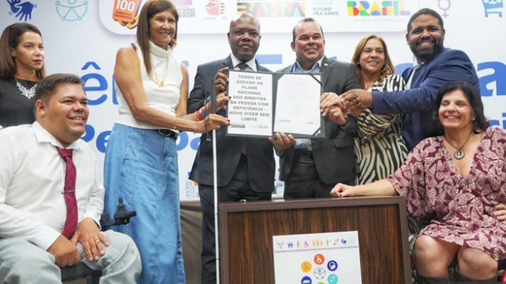 Bahia adere a programa federal voltado à inclusão de pessoas com deficiência