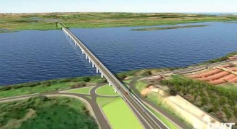Técnicos do Dnit visitaram local onde será construída nova ponte sobre o Rio São Francisco ligando dois estados