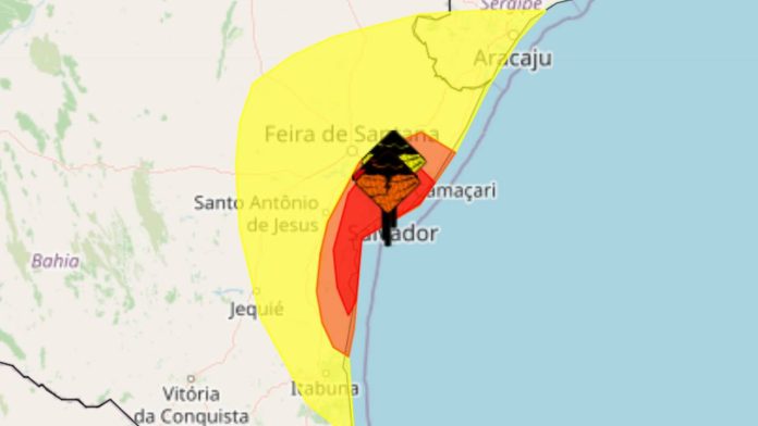 Alerta vermelho Salvador