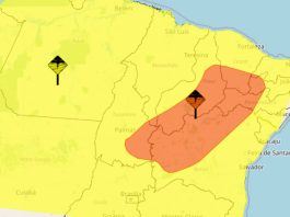 Alertas inmet bahía 4 de abril