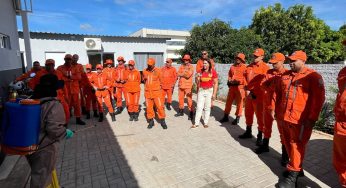 Vinte bombeiros militares foram enviados a Guanambi para reforçar ações de combate ao Aedes aegypti