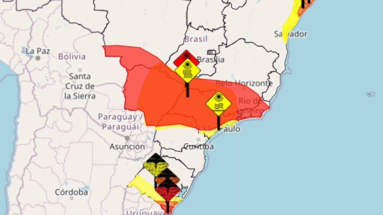 alerta vermelho para onda de calor