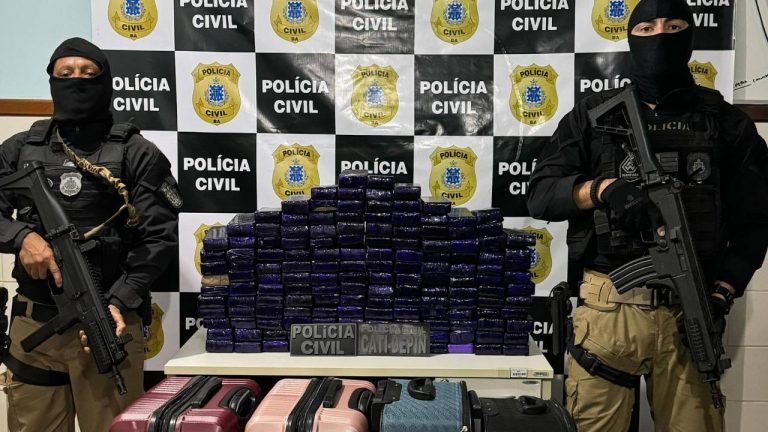 apreensão cem quilos de maconha em Guanambi
