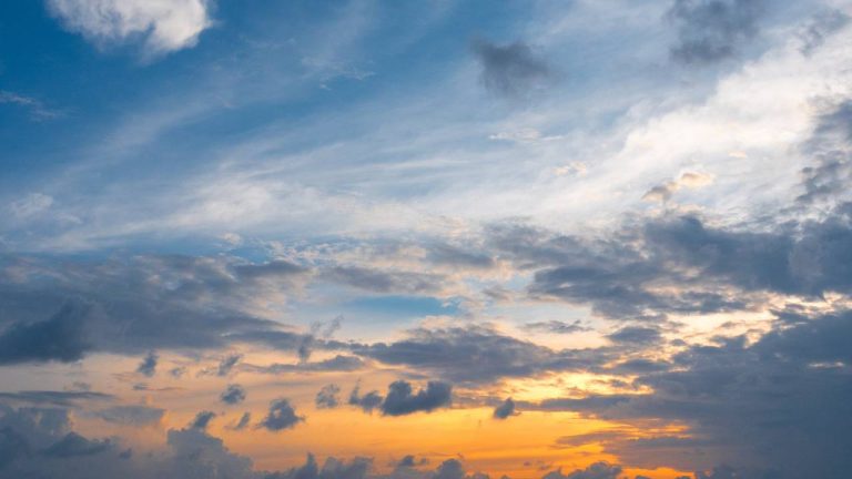 Céu previsão do tempo