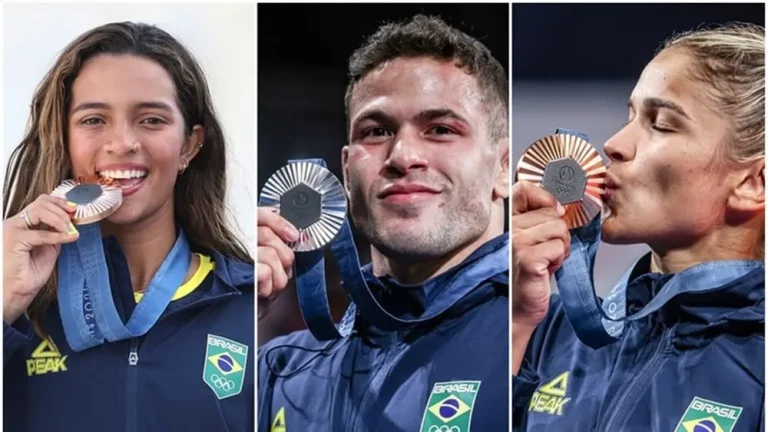 Uma prata e dois bronzes até o momento; confira o resumo do Brasil nas Olimpíadas