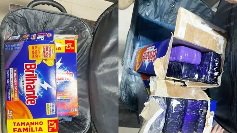Homem que tentava transportar maconha em caixas de sabão em pó foi preso pela PRF em Barreiras