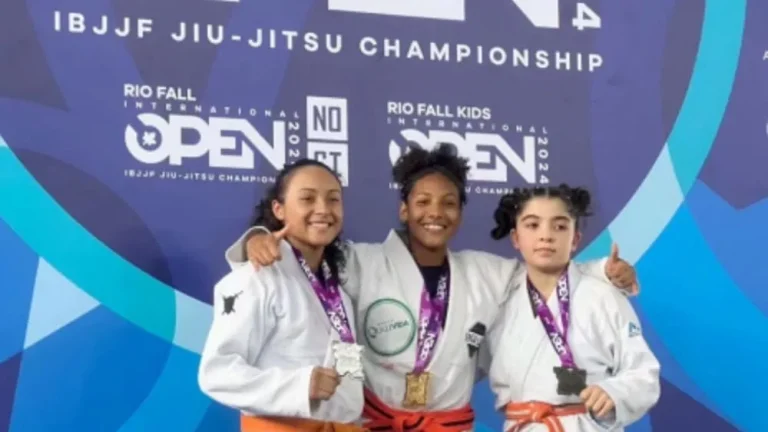 Estudante baiana ganhou medalha de ouro em competição internacional de Jiu-Jitsu
