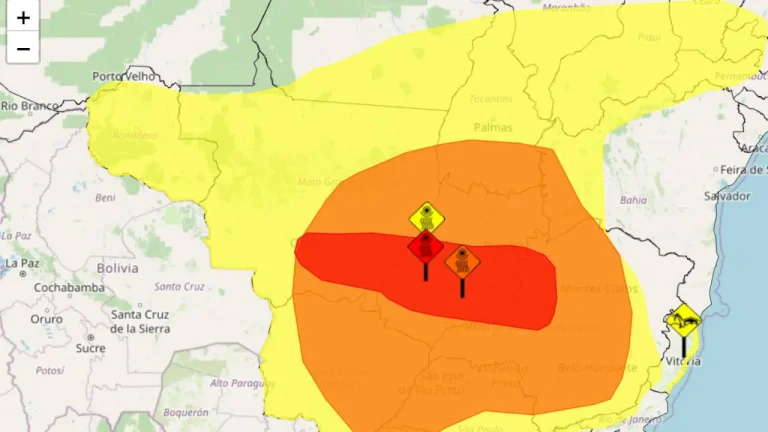 Alertas meteorológicos Inmet