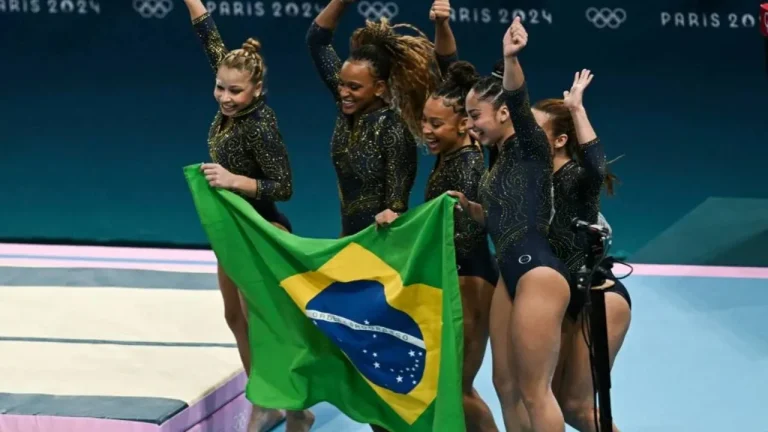 Paris 2024: Brasil comemora feito histórico na ginástica artística