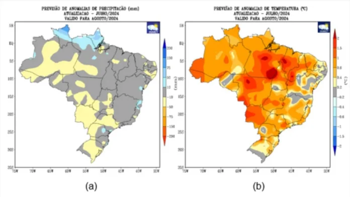 prognóstico climático agosto