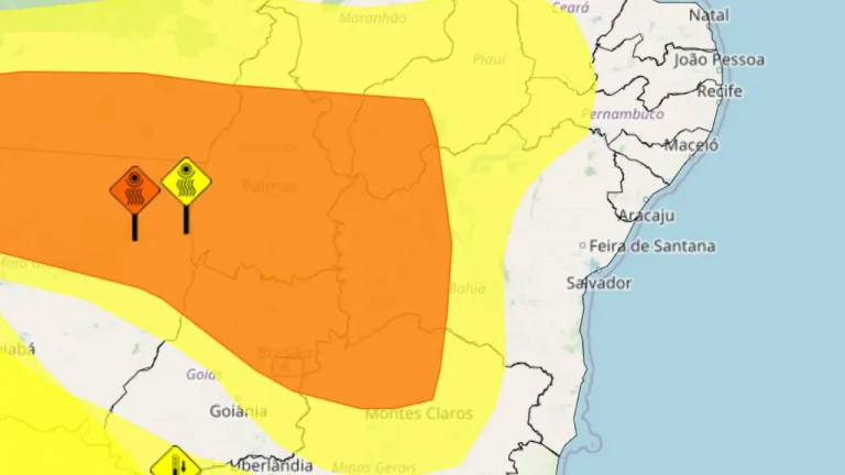 alertas do inmet domingo 25 de agosto