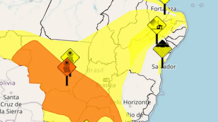 Alertas meteorológicos Bahia