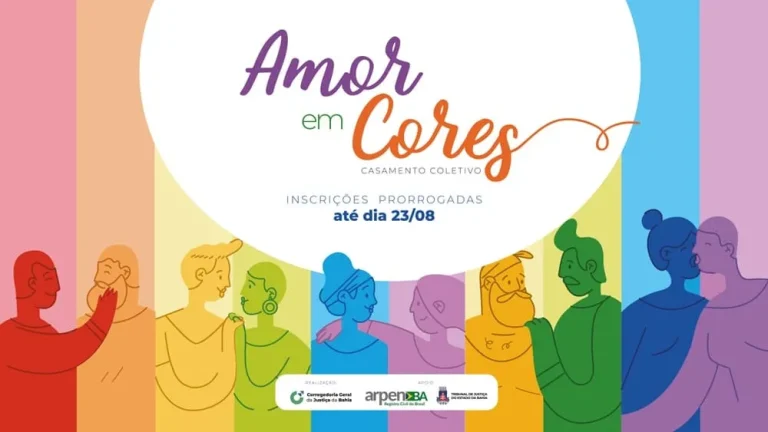 TJBA abriu inscrições para casamento coletivo LGBTQIAPN+