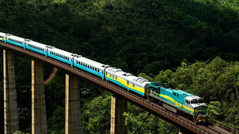 Trem de passagerios Vitória Minas