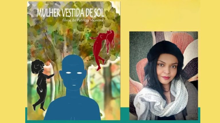Imagem do filme e da diretora Patrícia.