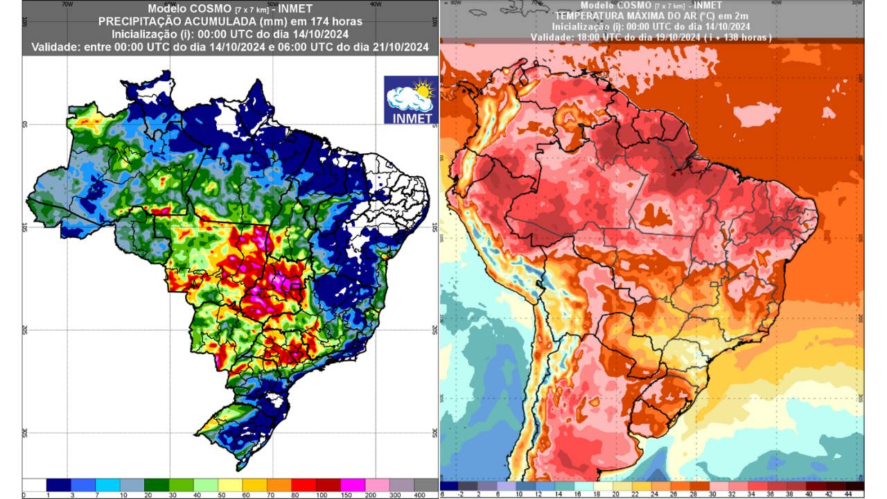 Previsao até 21 de outubro inmet Previsao até 21 de outubro inmet
