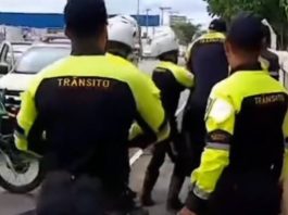 agressão agente de transito Vitória da Conquista