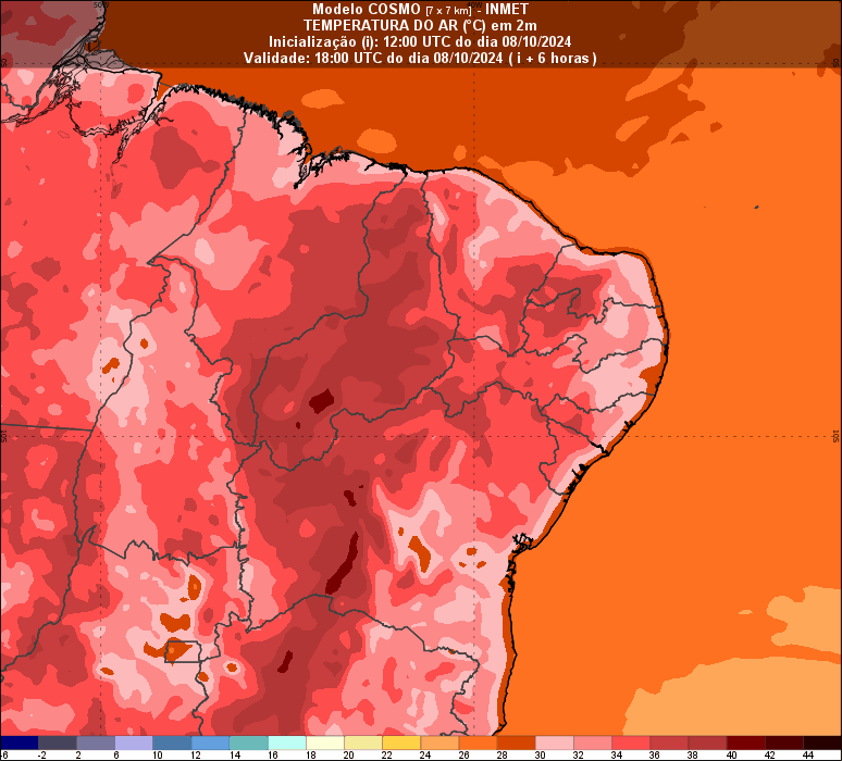 previsao calor quarta-feira