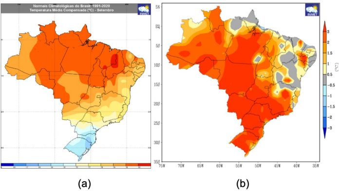 setembro mais quente da história